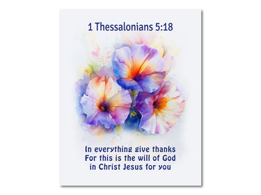 1 Thessalonians 5:18 Digital download printable art